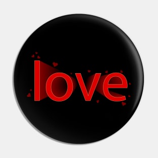 love , valentine gift Pin