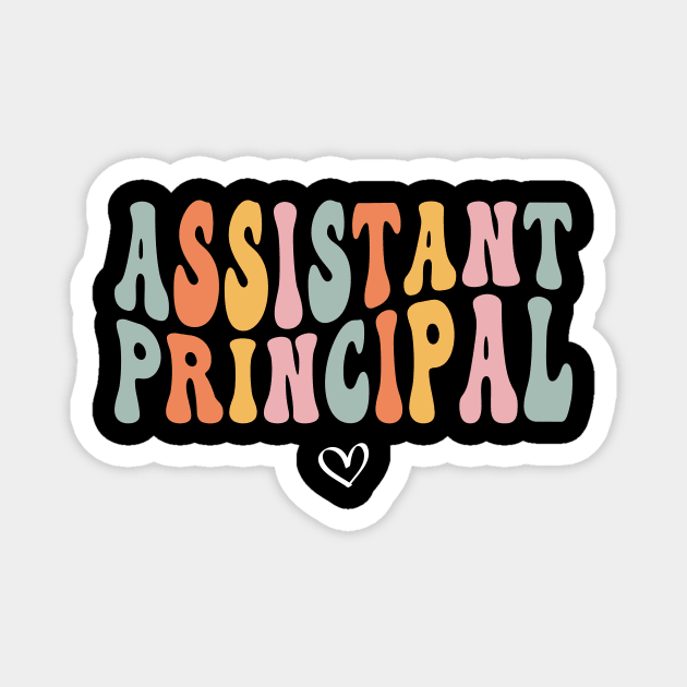 Groovy Assistant Principal Funny School Worker Assistant Magnet by Flow-designs