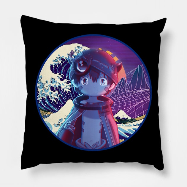 Riko's Journey - Embark on a Magical Adventure with This Made In Tee Pillow by anyone heart