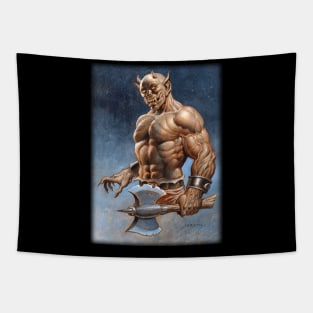 Axe Demon Tapestry