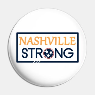 Nashville Tennessee Strong T-Shirt Pin