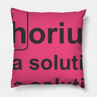 Thorium Solution Pillow