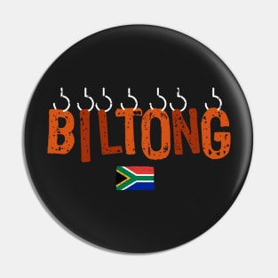 Biltong South Africa T-Shirt | Lekker Braai | Dry Wors | Afrikaans Language Pin