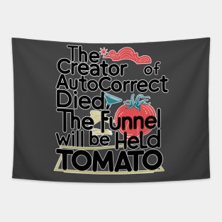 Autocorrect Funnel Tapestry