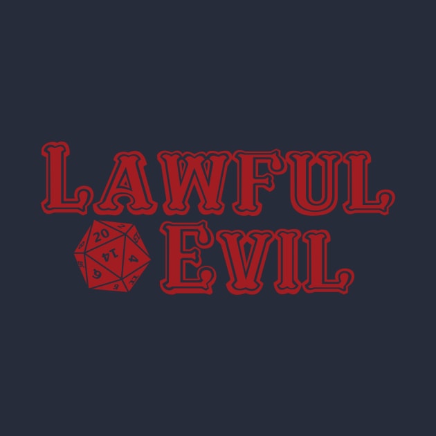 Lawful Evil D20 by MondoDellamorto