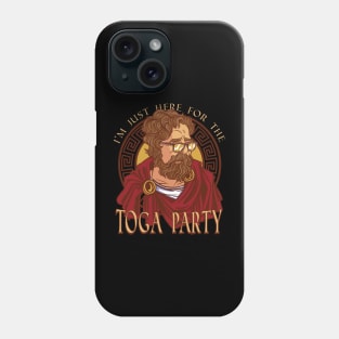 Funny Toga Party Roman Empire Lover Phone Case