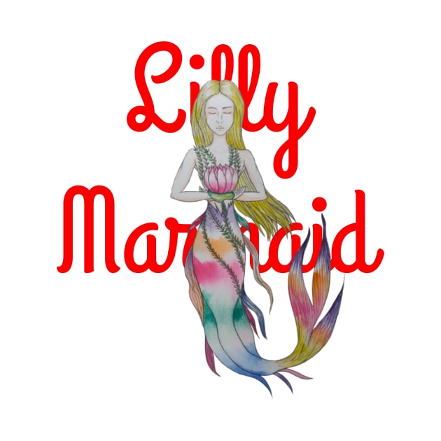 Beautiful lilly marmaid by Mkt design