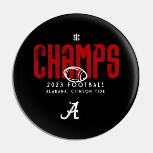 Alabama Sec Championships 2023 Retro Pin