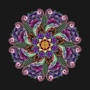 seek and hide tropic mandala T-Shirt