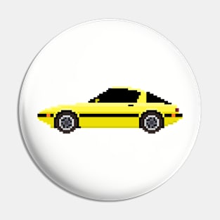 Mazda RX7 Pixelart Pin