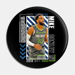 Mike Conley Paper Poster Version 10 Pin