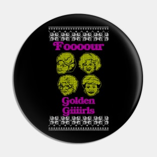 Four Golden Girls Pin