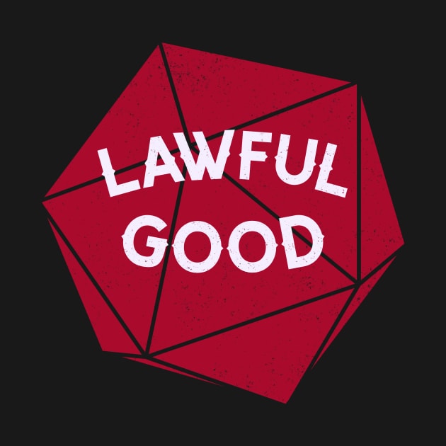 Lawful Good D20 by ArthellisCreations