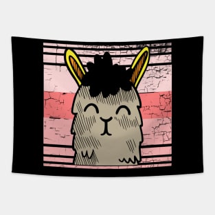 Pink Alpaca Llama Tapestry