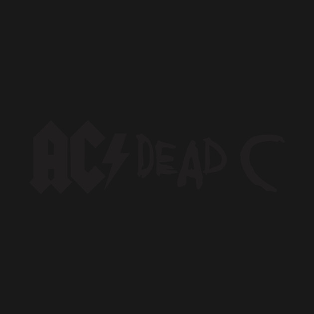 Disover AC / Dead C parody (dark ink) - Mash Up - T-Shirt