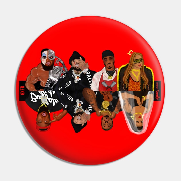 The Squad Alias Pin by speciezasvisuals