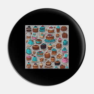 Baking Vintage Since Retro Japan Coffee Minimalist Pin