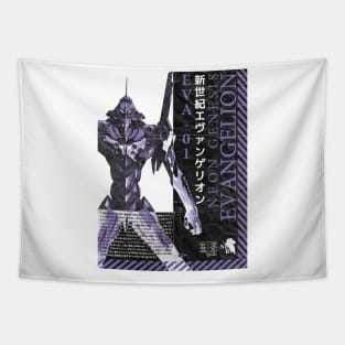 Eva 01 Japanese Style Tapestry