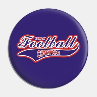 Fantasy Football Champion Swash Pin