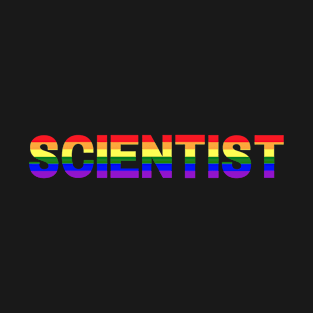 Scientist Rainbow Pride T-Shirt