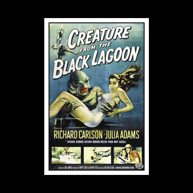 Creature from the Black Lagoon by headrubble