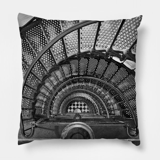 Lighthouse Keeper's Journey Pillow by StacyWhite