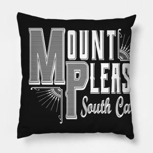 Vintage Mount Pleasant, SC Pillow