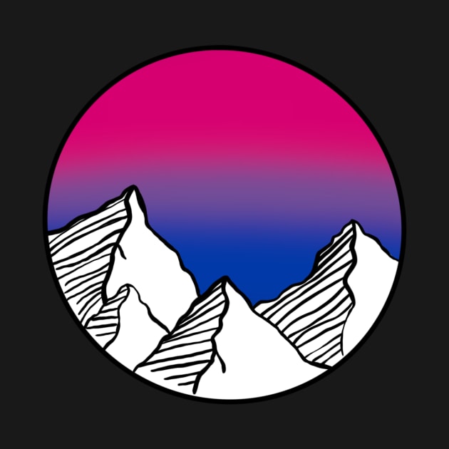 Bi Flag Mountains by notastranger