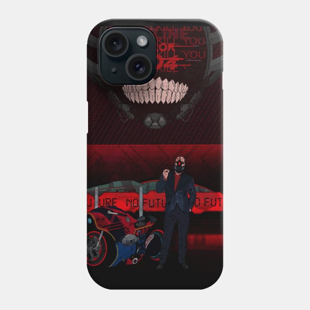 7he Th1rd Smil3 Phone Case by zody