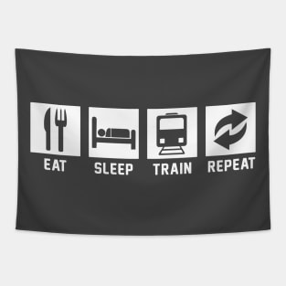 Eat Sleep Read Repeat Tapestry