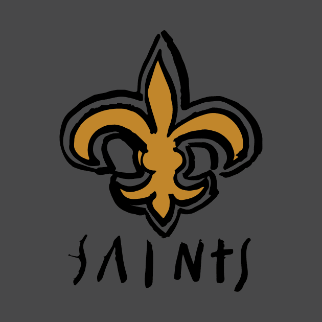 New Orleans Saiiiints 15 by Very Simple Graph