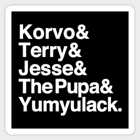 Solar Opposites Pupa Stickers Welcome Back Otter Solar Opposites T Shirt Teepublic