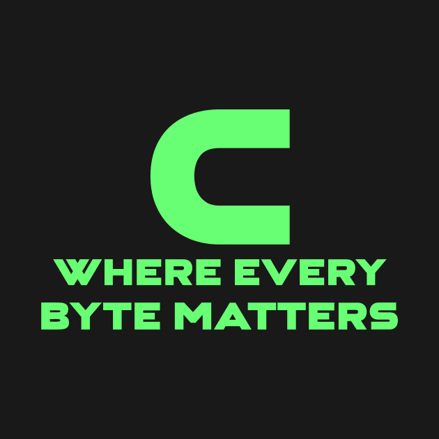 C Where Every Byte Matters Programming by Furious Designs