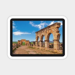 Triumphal Arch, Volubilis. Magnet