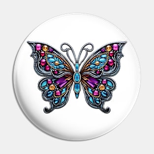 Bejeweled Butterfly #5 Pin