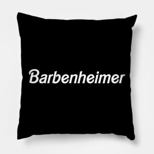 Barbenheimer Pillow