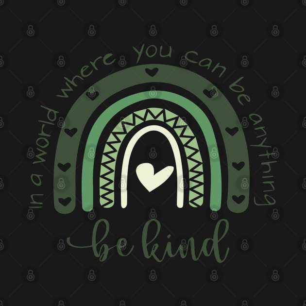 In A World Where You Can Be Anything Be Kind by Abderrahmaneelh