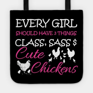 Cute Chickens Tote