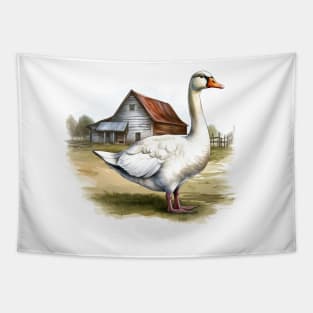 White Goose Tapestry