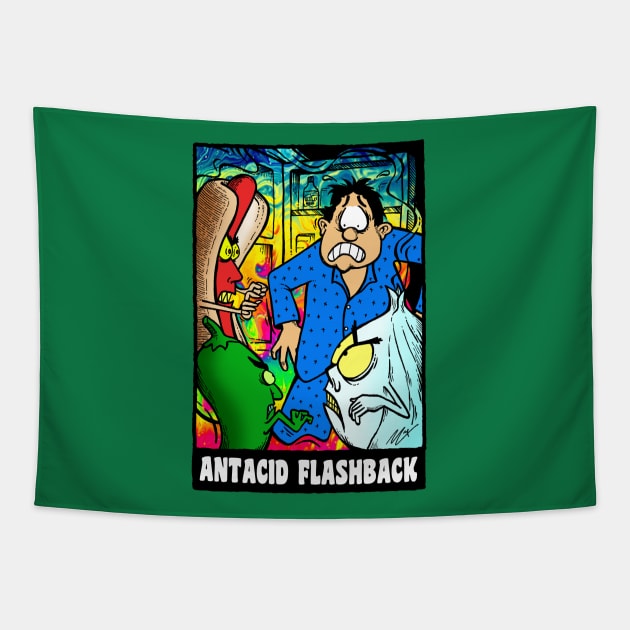 ANTACID FLASHBACK Tapestry by BRAVOMAXXX