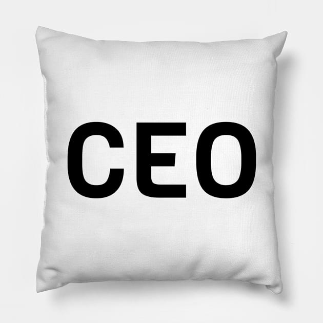 CEO Pillow by Jitesh Kundra