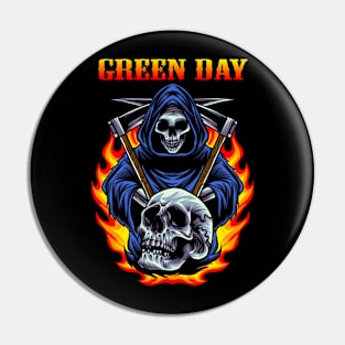 BLUE YELLOW GREEN BAND Pin