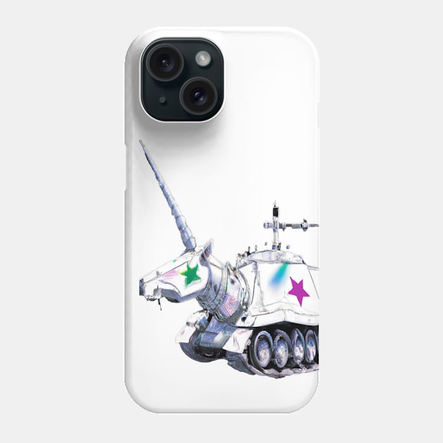 Unitankk4 Phone Case by Farbitroid