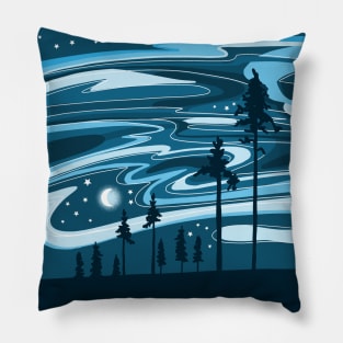 Dark sky Pillow