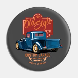 Hot Rod Truck Pin