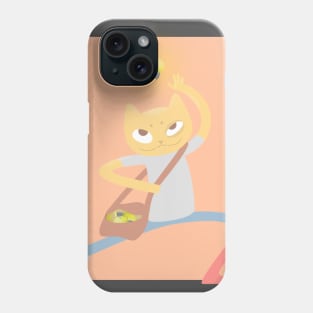 cat thief Phone Case