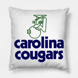 Defunct Carolina Cougars ABA Basketball 1969 Pillow