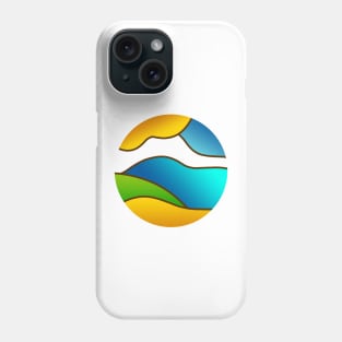 abstract earth Phone Case