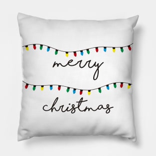 christmas lights Pillow