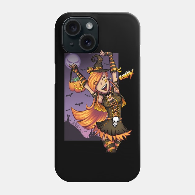 Halloween Candy! Phone Case by BackOfTheComicShopT
